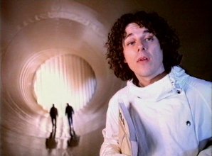 Alan Davies from an Abbey National advert he did with Patrick Moore
